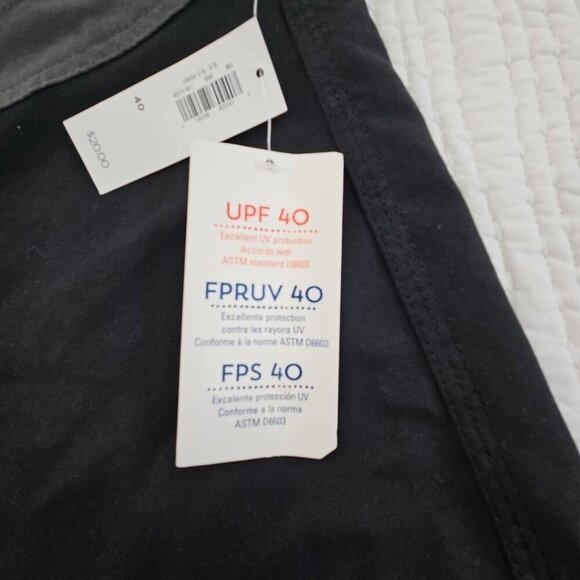 Old Navy California Board Shorts Men's 40 Ink Black Drawstring 10" Inseam NWT - Picture 3 of 15